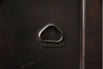 和製アンティーク　上手物!!　前面欅(ケヤキ)材　上品な佇まいが魅力のからくり付き関西帳場箪笥(時代箪笥、収納たんす、整理タンス、引き出し)(R-067930)
