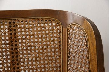  中古　DREXEL HERITAGE(ドレクセルヘリテイジ)　Cameo Classics(キャメオクラシックス)　エレガントで格調高い雰囲気漂うマホガニー材製のデスクチェア(回転椅子、アームチェア、オフィスチェア)(定価約40万円)(R-067972)