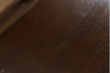 中古　美品　松本民芸家具　スタイリッシュなデザインが美しいライティングビューロー(机、在宅ワーク、在宅用ワークデスク、引き出し、チェスト)(R-067975)