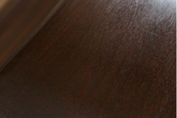 中古　美品　松本民芸家具　スタイリッシュなデザインが美しいライティングビューロー(机、在宅ワーク、在宅用ワークデスク、引き出し、チェスト)(R-067975)