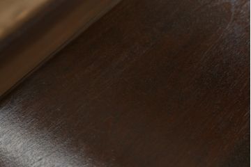 中古　美品　松本民芸家具　スタイリッシュなデザインが美しいライティングビューロー(机、在宅ワーク、在宅用ワークデスク、引き出し、チェスト)(R-067975)
