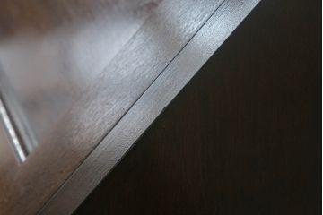 中古　美品　松本民芸家具　スタイリッシュなデザインが美しいライティングビューロー(机、在宅ワーク、在宅用ワークデスク、引き出し、チェスト)(R-067975)