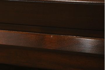 中古　美品　松本民芸家具　スタイリッシュなデザインが美しいライティングビューロー(机、在宅ワーク、在宅用ワークデスク、引き出し、チェスト)(R-067975)