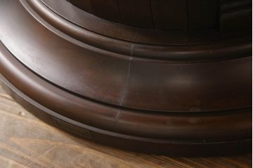 中古　美品　希少な絶版品　maruni(マルニ木工)　KENT-COURT(ケントコート)　ブリティッシュコレクション　トラディショナルスタイルにおすすめのラウンドテーブル(ダイニングテーブル、丸テーブル、カフェテーブル)(定価約20万円)(R-068071)