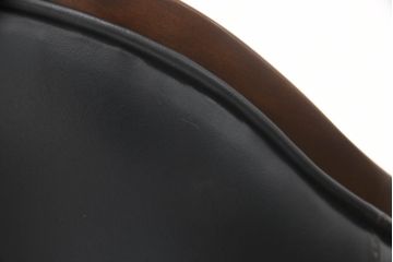 中古　美品　本革(レザー)　maruni(マルニ木工)　KENT-COURT(ケントコート)　ブリティッシュコレクション　アームチェア(1Pソファ、一人掛け、ラウンジチェア、椅子、イス)(定価約30万円)(R-068073)