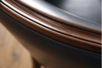中古　美品　本革(レザー)　maruni(マルニ木工)　KENT-COURT(ケントコート)　ブリティッシュコレクション　アームチェア(1Pソファ、一人掛け、ラウンジチェア、椅子、イス)(定価約30万円)(R-068074)