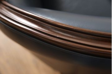 中古　美品　本革(レザー)　maruni(マルニ木工)　KENT-COURT(ケントコート)　ブリティッシュコレクション　アームチェア(1Pソファ、一人掛け、ラウンジチェア、椅子、イス)(定価約30万円)(R-068074)