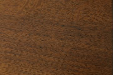 和製アンティーク　ナラ材　シンプルでかわいいデザインの小振りなドレッサー(鏡台、化粧台、ミラー)(R-068077)