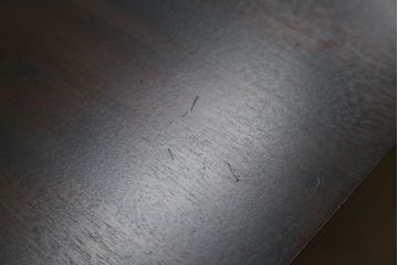 中古　北海道民芸家具　上質な作りが魅力のライティングビューロー(簿記机、在宅用、在宅ワーク用、ワークデスク、引き出し)(定価約34万円)(R-068079)