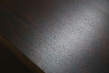 中古　北海道民芸家具　上質な作りが魅力のライティングビューロー(簿記机、在宅用、在宅ワーク用、ワークデスク、引き出し)(定価約34万円)(R-068079)