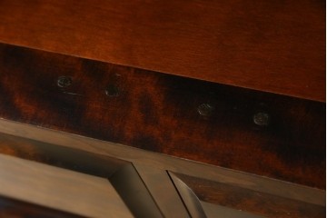 中古　北海道民芸家具　ブックケースリメイク　和洋どちらのお部屋にも馴染むオープンラック　(R-068082)