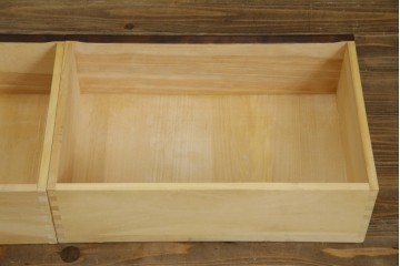 中古　北海道民芸家具　ブックケースリメイク　和洋どちらのお部屋にも馴染むオープンラック　(R-068082)