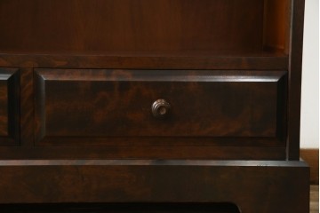 中古　北海道民芸家具　ブックケースリメイク　和洋どちらのお部屋にも馴染むオープンラック　(R-068082)