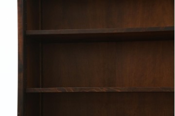 中古　北海道民芸家具　ブックケースリメイク　和洋どちらのお部屋にも馴染むオープンラック　(R-068082)