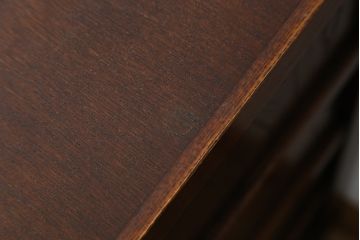 中古　美品　国産工芸家具　民芸　上質な和の空間を演出する水屋箪笥サイドボード(食器棚、収納棚、戸棚、茶タンス、サイドキャビネット)(R-068099)