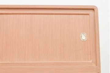 中古　最高級　桐の松山(松山家具)　抜群の収納力!明るい木色と金具の装飾が気品を漂わせる大阪泉州総桐箪笥(並厚、四方丸、総桐たんす、着物箪笥、衣装箪笥、整理タンス、収納タンス、和タンス)(R-068100)