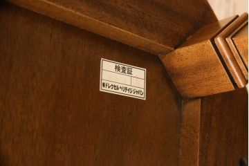 中古　DREXEL HERITAGE(ドレクセルヘリテイジ)　クラシカルなツインカクテルテーブル(サイドテーブル、ワゴン、トロリー、コーヒーテーブル)(R-068109)