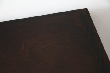 中古　美品!!　希少な絶版品　北海道民芸家具　OM175　シックなデザインの脚付き下駄箱(シューズラック、靴箱、玄関収納、玄関棚、サイドボード、戸棚)(R-068122)