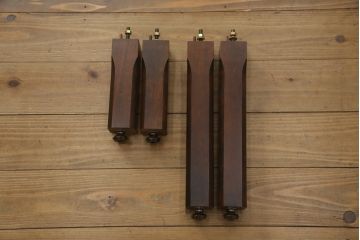 中古　美品!!　希少な絶版品　北海道民芸家具　OM175　シックなデザインの脚付き下駄箱(シューズラック、靴箱、玄関収納、玄関棚、サイドボード、戸棚)(R-068122)