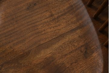アメリカビンテージ　レア　ジョージナカシマ　刻印なしの年代もの!!　小田急ハルク購入　コノイドチェア(CONOID CHAIR)　CN101　スタイリッシュな佇まいのサイドチェア(ジョージ・ナカシマ、板座チェア、ダイニングチェア、椅子、イス)(R-068123)