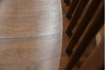 アメリカビンテージ　レア　ジョージナカシマ　刻印なしの年代もの!!　小田急ハルク購入　コノイドチェア(CONOID CHAIR)　CN101　スタイリッシュな佇まいのサイドチェア(ジョージ・ナカシマ、板座チェア、ダイニングチェア、椅子、イス)(R-068123)