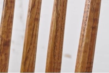 和製ビンテージ　ジョージナカシマ　希少!!　契りあり　小田急ハルク購入　桜製作所　コノイドチェア(CONOID CHAIR)　CN101　スタイリッシュな佇まいのサイドチェア(ジョージ・ナカシマ、板座チェア、ダイニングチェア、椅子、イス、アレー型、鼓、千切り止め、ヴィンテージ)(R-068124)