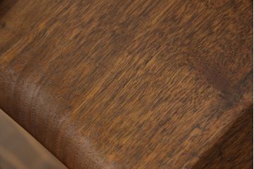 和製ビンテージ　希少!!　ジョージナカシマ　MINGUREN(ミングレン)　小田急ハルク購入　桜製作所　コノイドチェア(CONOID CHAIR)　CN101　スタイリッシュな佇まいのサイドチェア(ジョージ・ナカシマ、板座チェア、ダイニングチェア、椅子、イス、ヴィンテージ、民具連)(R-068125)