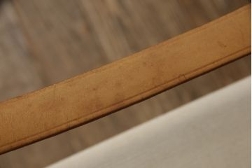 デンマークヴィンテージ　廃版品　Mogens Koch(モーエンス コッホ)　RUD RASMUSSEN(ルドラスムッセン)　 しなやかでスタイリッシュな佇まいが魅力のフォールディングチェア(折りたたみ式チェア、折り畳み、アームチェア、椅子、イス、ビンテージ)(検索ワード:カール・ハンセン&サン)(R-068148)