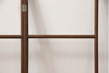 和製アンティーク　総桑材　シンプルなデザインで馴染みやすい小さな衣桁(衣装掛け、タオル掛け)(R-068150)