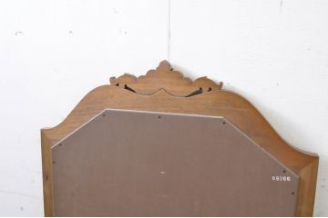 中古　美品　DREXEL HERITAGE(ドレクセルヘリテイジ)　重厚なつくりが高級感を醸し出すウォールミラー(姿見、鏡)(R-068157)