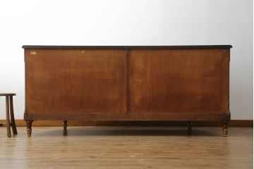 中古　スペイン家具　マリネール(Mariner)　最上級モデル　優美で華やかな装飾が見事なサイドボード(サイドキャビネット、コンソールキャビネット、リビングボード、収納棚、戸棚、店舗什器)(定価約250万円)(R-068159)