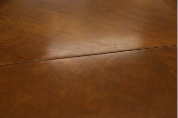 中古　DREXEL HERITAGE(ドレクセルヘリテイジ)　TRYON MANOR(トライオンメナー)　天板のデザインがおしゃれ!気品ある佇まいの伸長式ダイニングテーブル(エクステンションテーブル、2人掛け、4人掛け、6人掛け)(R-068160)