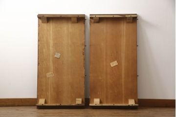 中古　DREXEL HERITAGE(ドレクセルヘリテイジ)　TRYON MANOR(トライオンメナー)　天板のデザインがおしゃれ!気品ある佇まいの伸長式ダイニングテーブル(エクステンションテーブル、2人掛け、4人掛け、6人掛け)(R-068160)