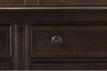 イギリスビンテージ　ERCOL(アーコール)　Old Colonial(オールドコロニアル)　気品と風格が漂うカップボード(食器棚、飾り棚、本棚、ブックシェルフ、戸棚、ヴィンテージ、英国)(R-068168)