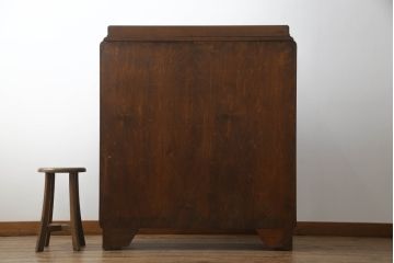 イギリスアンティーク　華やかな彫刻とクラシカルな雰囲気が魅力的なブックケース(本箱、キャビネット、収納棚、戸棚、飾り棚、英国)(R-068170)