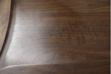 中古　ジョージナカシマ　桜製作所　コノイドチェア(CONOID CHAIR)　CN101　スタイリッシュな佇まいのサイドチェア(ジョージ・ナカシマ、板座チェア、ダイニングチェア、椅子、イス)(R-068181)