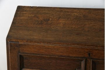 イギリスアンティーク　オーク材　ツイストレッグ　上品な佇まいが魅力のライティングビューロー(ライティングデスク、簿記机、ワークデスク、在宅用、在宅ワーク用、英国)(R-068182)