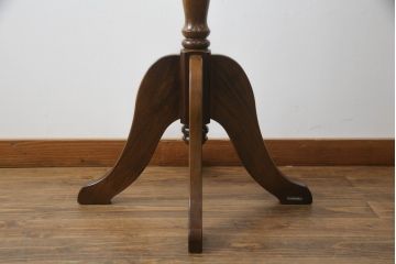 中古　カリモク家具(karimoku)　上品な挽き物加工が施されたポールハンガー(コートハンガー、帽子掛け、店舗什器)(R-068193)