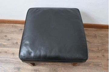中古　美品　FREDERICIA(フレデリシア)　ボーエ・モーエンセン　シンプルなデザインが使いやすい2202オットマン　定価約42万円　(R-068197)