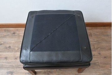 中古　美品　FREDERICIA(フレデリシア)　ボーエ・モーエンセン　シンプルなデザインが使いやすい2202オットマン　定価約42万円　(R-068197)