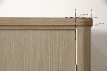 中古　柔らかな色合いが魅力的な加茂総桐箪笥(胴丸、総桐たんす、衣装箪笥、着物箪笥、和タンス、引き出し、)(R-068199)