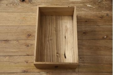 和製アンティーク　三方桐材　上品なデザインの金具が魅力の二本松箪笥(重ね箪笥、収納箪笥、衣装箪笥、和タンス、時代箪笥、引き出し)(R-068214)