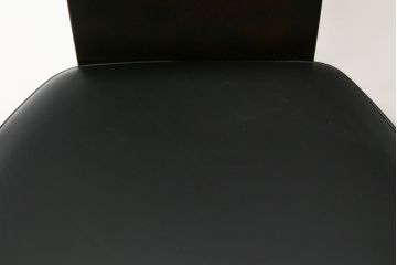 中古　美品!!　星野民芸(星野民藝)　落ち着いたシックな色合いが魅力のアームチェア(ワークチェア、ダイニングチェア、椅子、イス)(R-068218)
