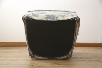 中古　超美品　DREXEL HERITAGE(ドレクセルヘリテイジ)　アップホルスタリ―　気品ある佇まいが美しい1人掛けソファ(一人掛けソファ、アームチェア)(定価約62万円)(R-068226)
