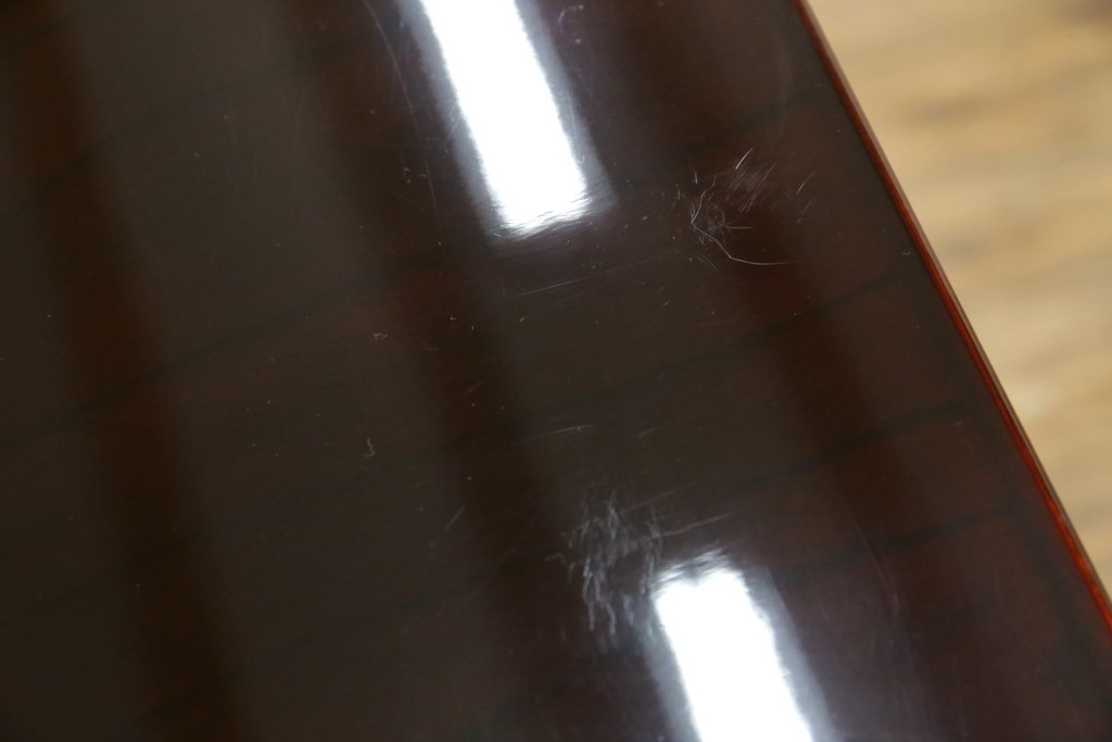 中古　超美品!!　岩谷堂箪笥　木地呂塗り　丁寧な造りの手打ち金具が目を惹く栗駒8号車タンス　定価約160万円　(R-068238)