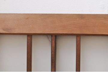 アンティーク建具　ノスタルジックな雰囲気漂う格子入りガラス窓4枚セット(引き戸、ガラス戸、格子戸)(R-068258)