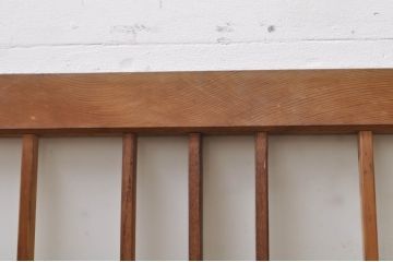 アンティーク建具　ノスタルジックな雰囲気漂う格子入りガラス窓2枚セット(引き戸、ガラス戸、格子戸)(R-068259)