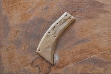 アンティーク建具　総欅(ケヤキ)材一枚板　経年を感じさせる木味が魅力の板戸窓2枚セット(引き戸)(R-068261)