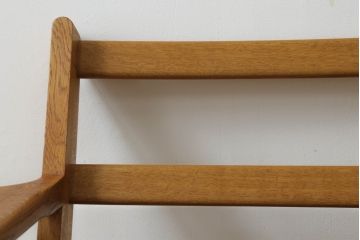 北欧ビンテージ　デンマークビンテージ　GETAMA(ゲタマ)　Hans J Wegner(ハンス・J・ウェグナー)　GE290　くつろぎの空間を演出するイージーチェア(椅子、イス、アームチェア、1P、一人掛けソファ、1人掛けソファ、北欧、ヴィンテージ)(R-068270)