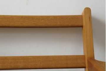 北欧ビンテージ　デンマークビンテージ　GETAMA(ゲタマ)　Hans J Wegner(ハンス・J・ウェグナー)　GE290　くつろぎの空間を演出するイージーチェア(椅子、イス、アームチェア、1P、一人掛けソファ、1人掛けソファ、北欧、ヴィンテージ)(R-068270)
